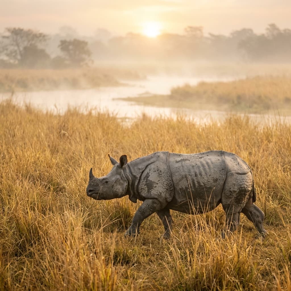 Assam Valley & Wildlife - Kaziranga & Brahmaputra Plains